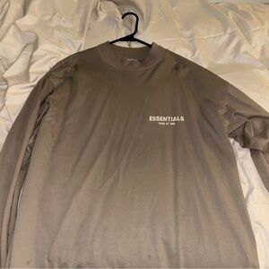 Essentials Brown Sweatshirt Casual Comfort